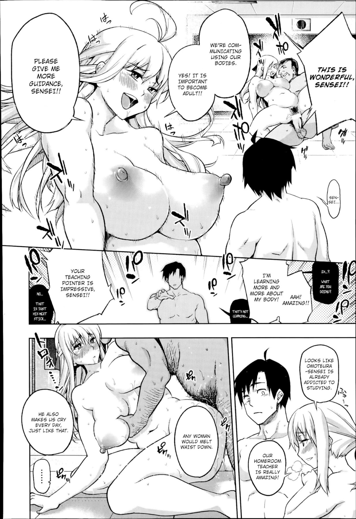 Hentai Manga Comic-Please Teach Me, Sensei Teaching Internship-Chapter 1-10